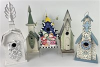 Selection of Decorative Bird Houses