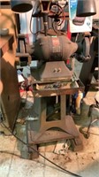 Schauger 1/2 hp bench grinder on wheels