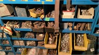 35”x43” parts bin with contents
