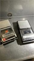 Cassette tape recorder and Panasonic recorder