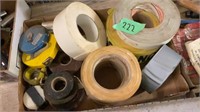 Assorted tape and tape measures