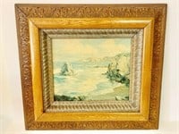Giclee on Board in Ornate Frame