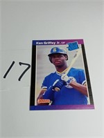Donruss Ken Griffey Jr Rated Rookie card