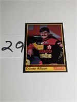 Traks Davey Allison card