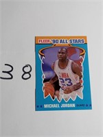Fleer '90 All Stars Michael Jordan card