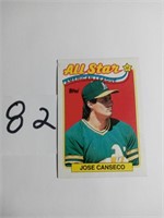 Topps Jose Conseco card