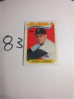 All Star Roger Clemens card
