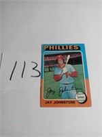 Jay Johnstone Phillies card