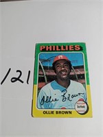 Ollie Brown Phillies card