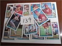 Assortment of Phillies cards