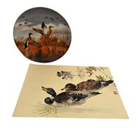 Duck Decorative Plate & Print