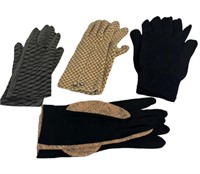 Four Pairs of Winter Gloves