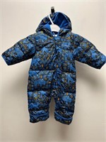 SIZE 3-6 MONTH COLUMBIA BABY HOODED SNOWSUIT