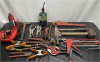 Assorted Tools with DeWALT Tool Bag