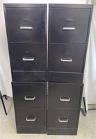 4 Two Drawer Filing Cabinets