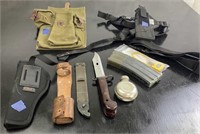 Bayonet Kit w/ Fabric Holsters