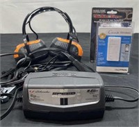 Electronics Lot; Charger, Headset & More