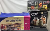 Kitchenwares; Mason Jars & Chafing Dish Kit