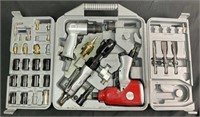 Pneumatic Tool Set w/ Case