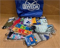 Box of Sweda 6 Bags with 12 pairs of Socks Each