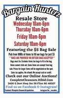 $5 Bag/ Weekend Warehouse Sale