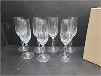 7 Waterford Marquis Champagne Flutes