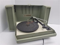 Vtg Solid State Silvertone Stereo Record Player