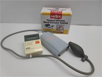 Meijer Manual inflation Blood Pressure monitor