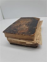 1876 Antique German Bible