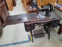 1887 White Tredle Sewing Machine