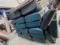 12 Assorted Upholstered Resturant Bench Seats