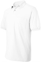 HANES ECO SMART POLO T-SHIRTS - 2PACK