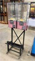 LYPC Double Gumball Candy Vending Machine