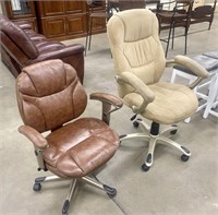 Brown & Tan Office Chairs
