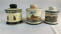 3 ROYAL DOULTON TOBACCO JARS