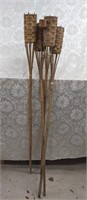 (4) Tiki Torches- Used