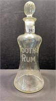 TOOTHS RUM SCOTCH WHISKY DECANTER