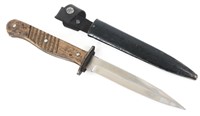 WWI - WWII GERMAN BOOT KNIFE By ERN