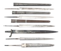 WWII GERMAN DAGGER SCABBARDS & BLADES FOR PARTS