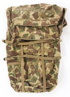 WWII USMC FROG CAMO JUNGLE PACK DATED 1943
