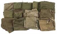 WWII - COLD WAR US ARMY SHELTER HALF PUP TENTS