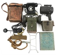 WWII US ARMY SIGNAL CORPS COMM. EQUIP. & EE-8-D