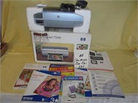 HP 7260 Photo Printer & Photo Paper