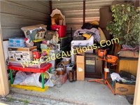 FURNITURE, APPLIANCES, FAKE FIREPLACE HEATER