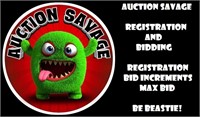 AUCTION SAVAGE, LLC REGISTRATION & BIDDING