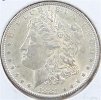 1881-P MORGAN SILVER DOLLAR $1.00