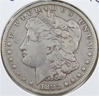 1882-CC CARSON CITY MORGAN SILVER DOLLAR $1.00