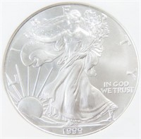 NGC GRADED 1999 AMERICAN SILVER EAGLE MS69 $1