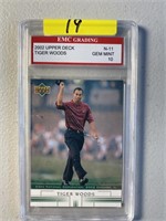 TIGER WOODS GRADED CARD