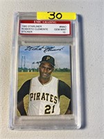 ROBERTO CLEMENTE GRADED CARD